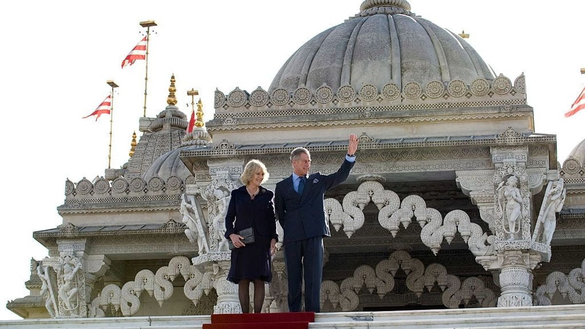 Prince Charles lauds BAPS in video as Johnson, Modi hail Neasden Temple on Twitter