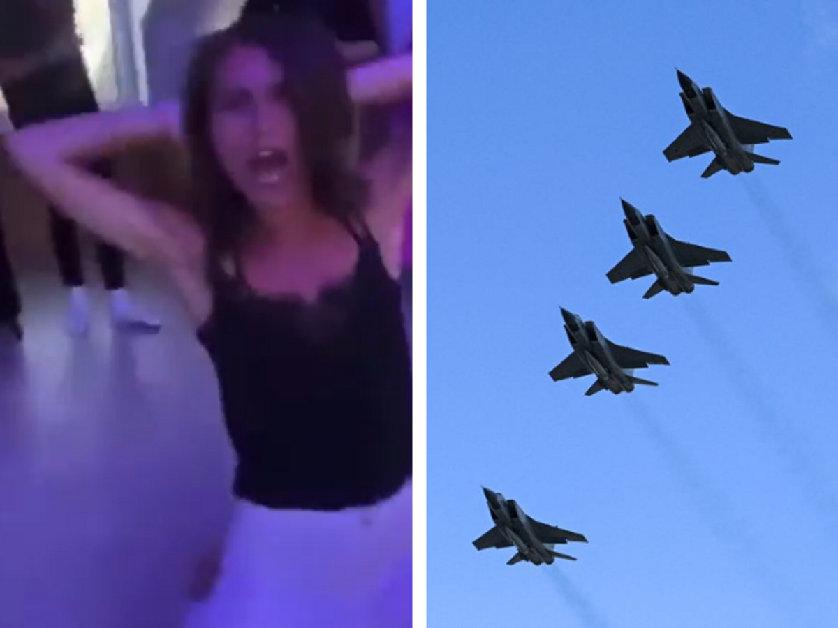 Finland prime minister Sanna Marin and Russian jets