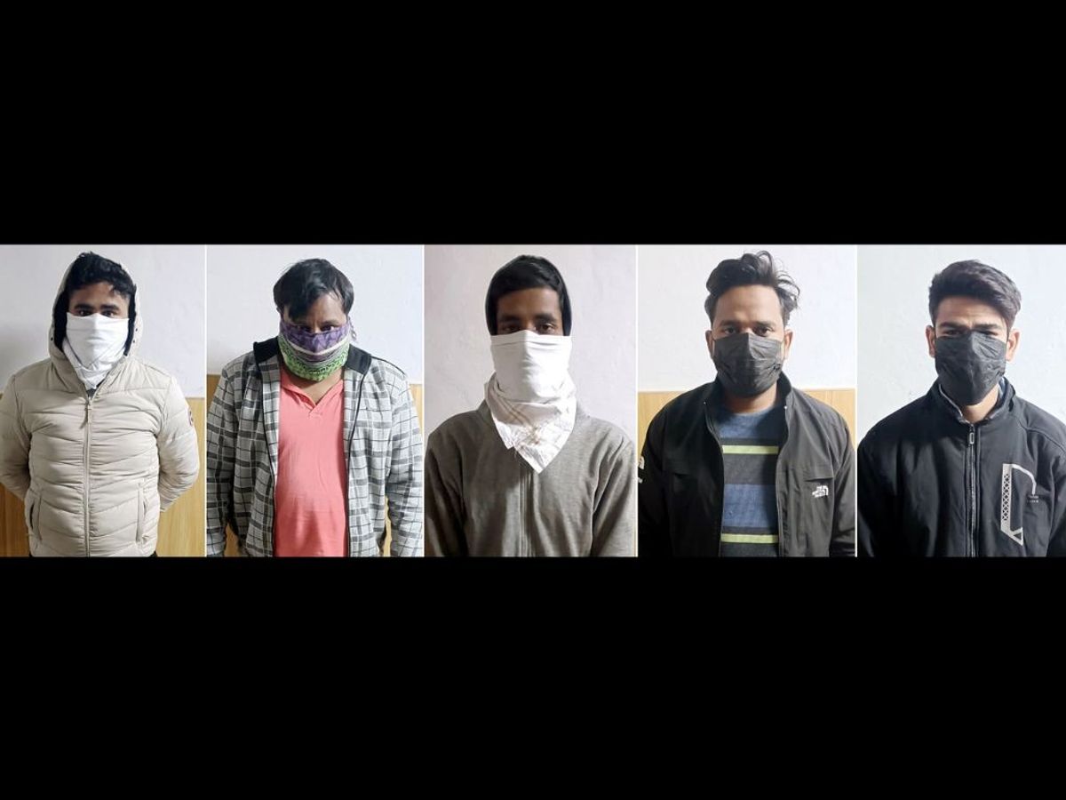 Five arrested in Delhi hit-and-drag death