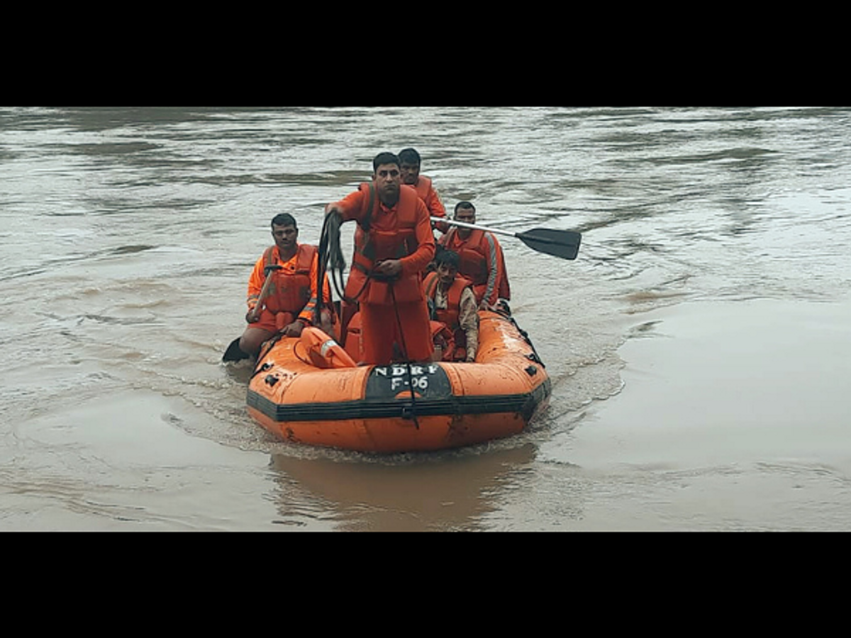 Flood situation in Gujarat