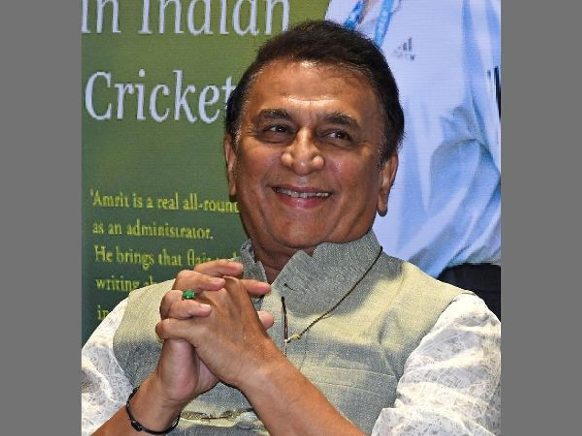 Former India cricketer Sunil Gavaskar