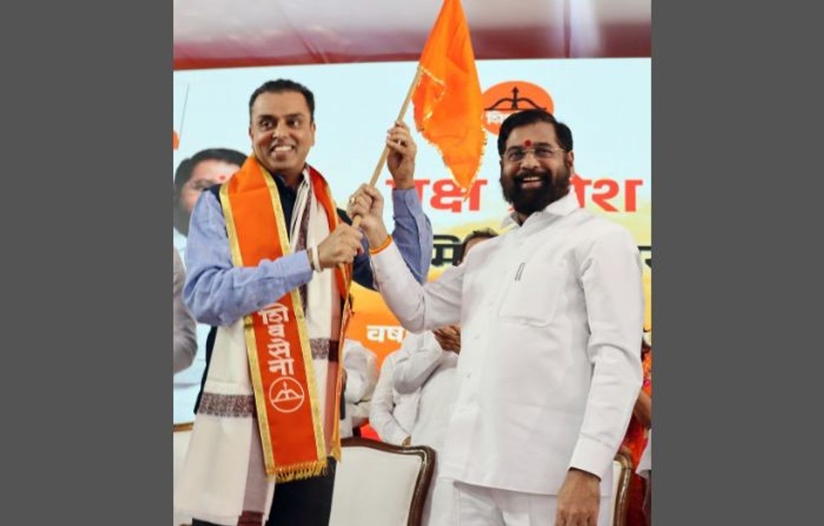 Former Indian National Congress leader Milind Deora joins Shiv Sena