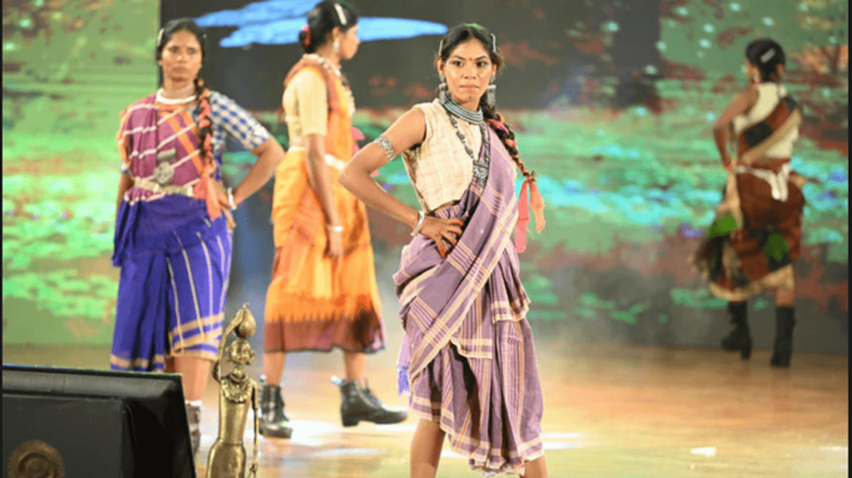 Former Naxal Women Walk Fashion Ramp