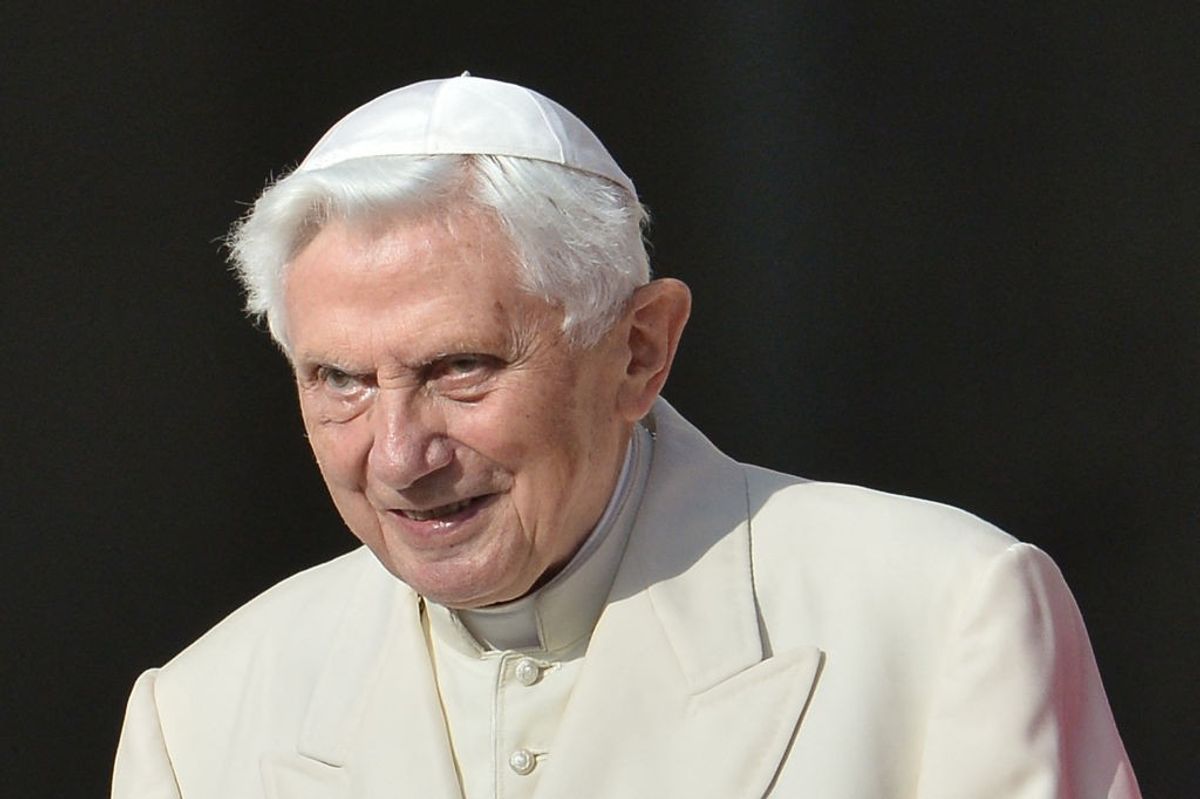 Former pope Benedict XVI