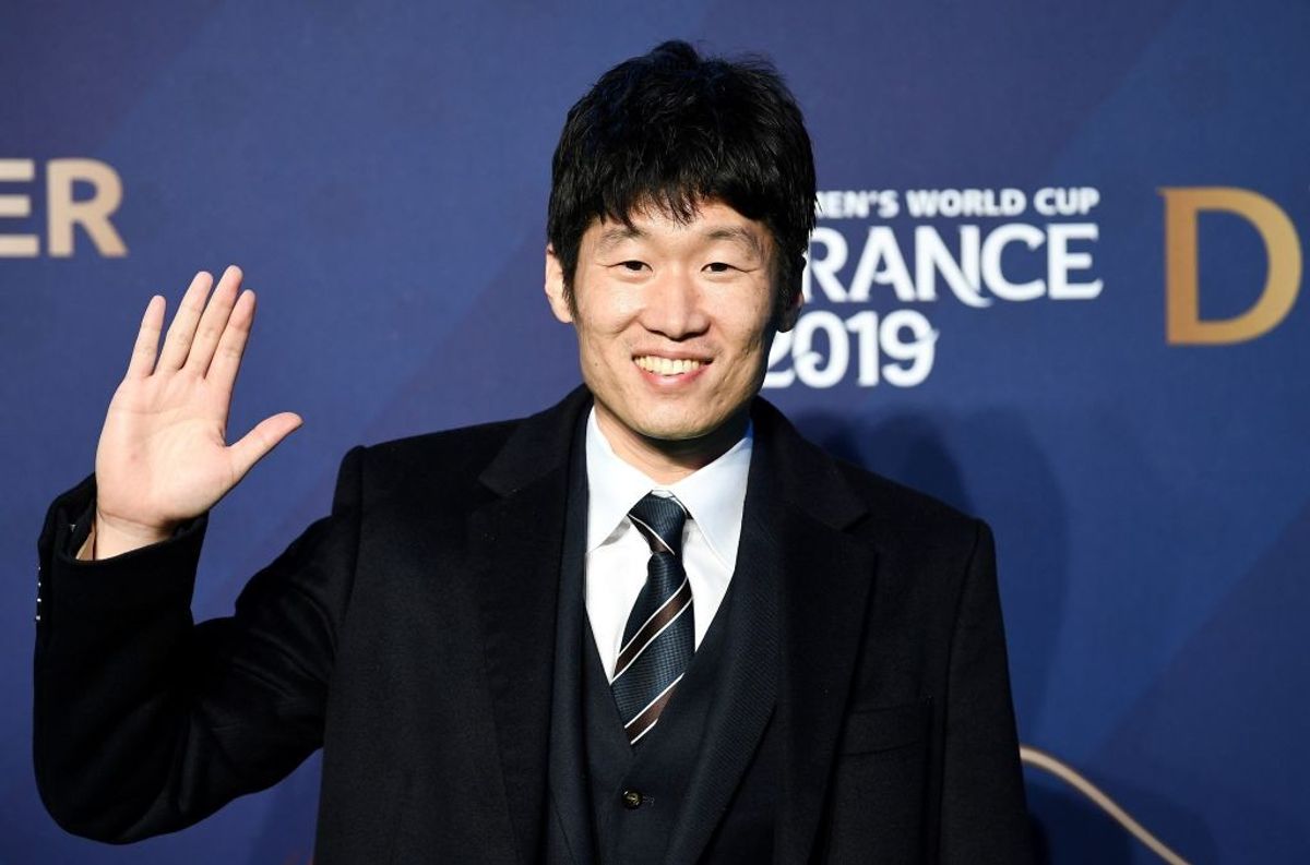 Former South Korean football player Park Ji-sung