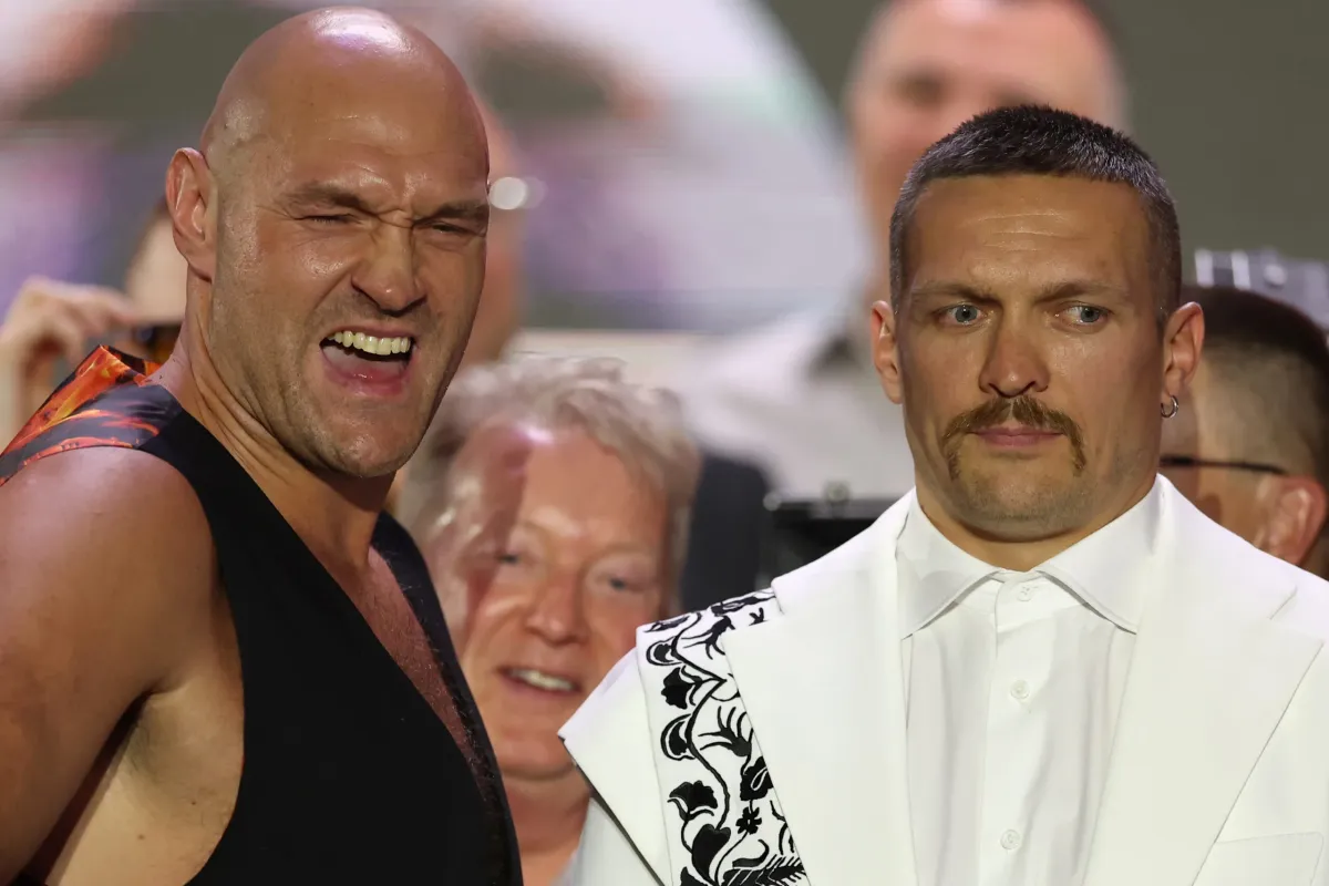 Fury vs Usyk: Unbeaten champions clash in historic heavyweight bout