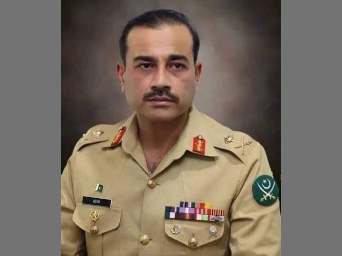 Gen Asim Munir, the chief of the Pakistani Army