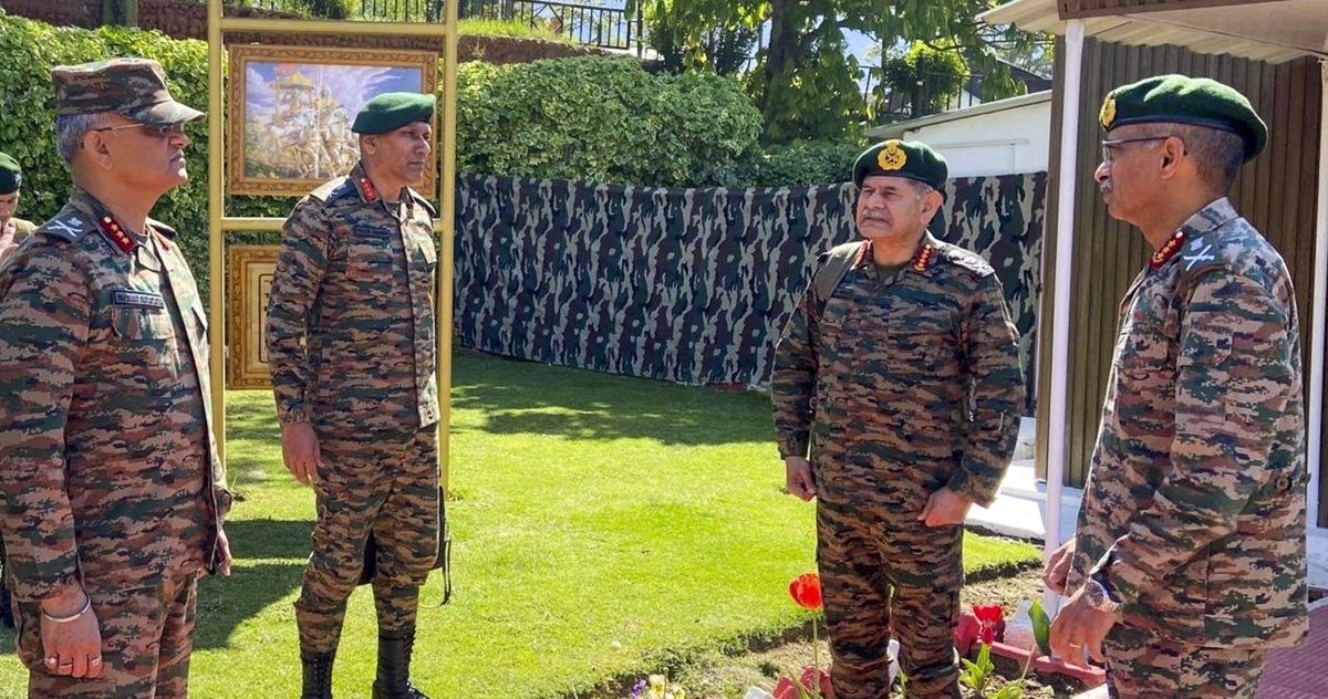 general dwivedi kashmir after pakistan open fire in loc