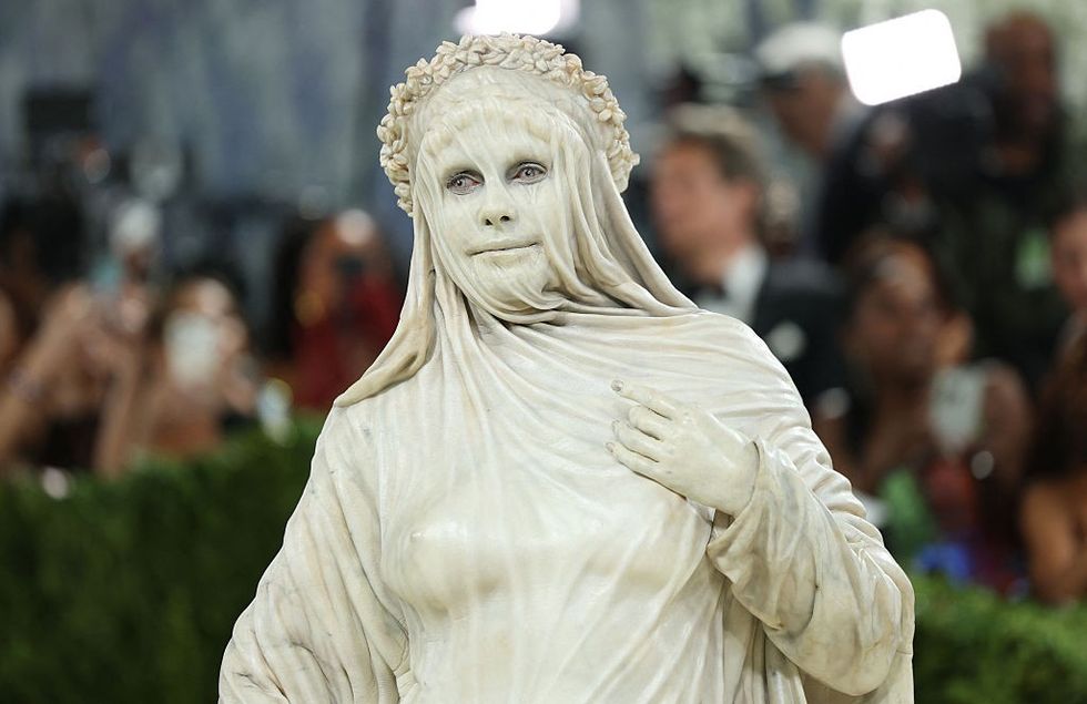 German model Heidi Klum at 2026 Met Gala