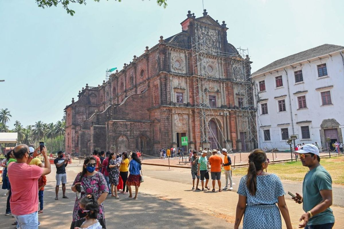 Goa's Basilica of Bom Jesus