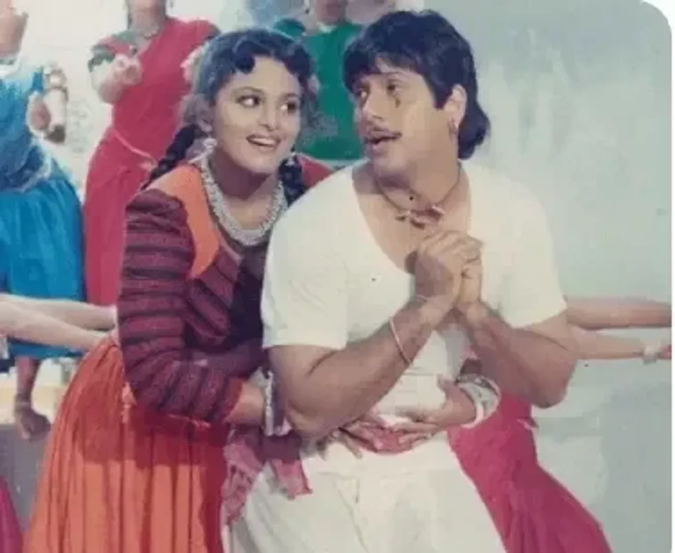 Govinda and Shilpa Shirodkar