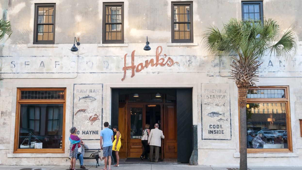 Hank's restaurant in Charleston, South Carolina