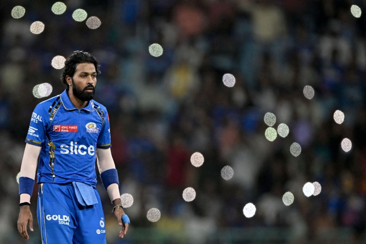 Hardik Pandya, captain of Mumbai Indians in IPL 2024