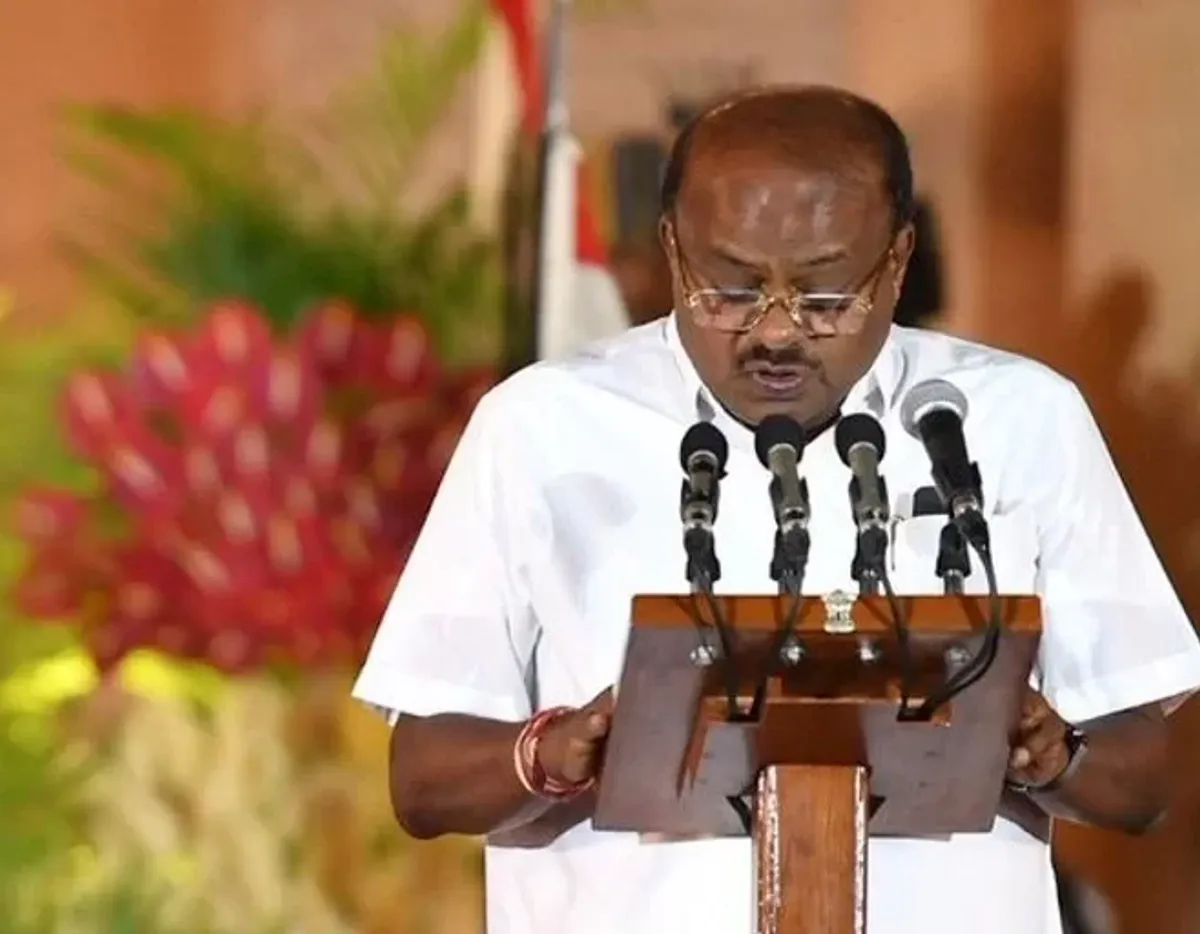 HD Kumaraswamy, a frontline leader from the southern Indian state of Karnataka