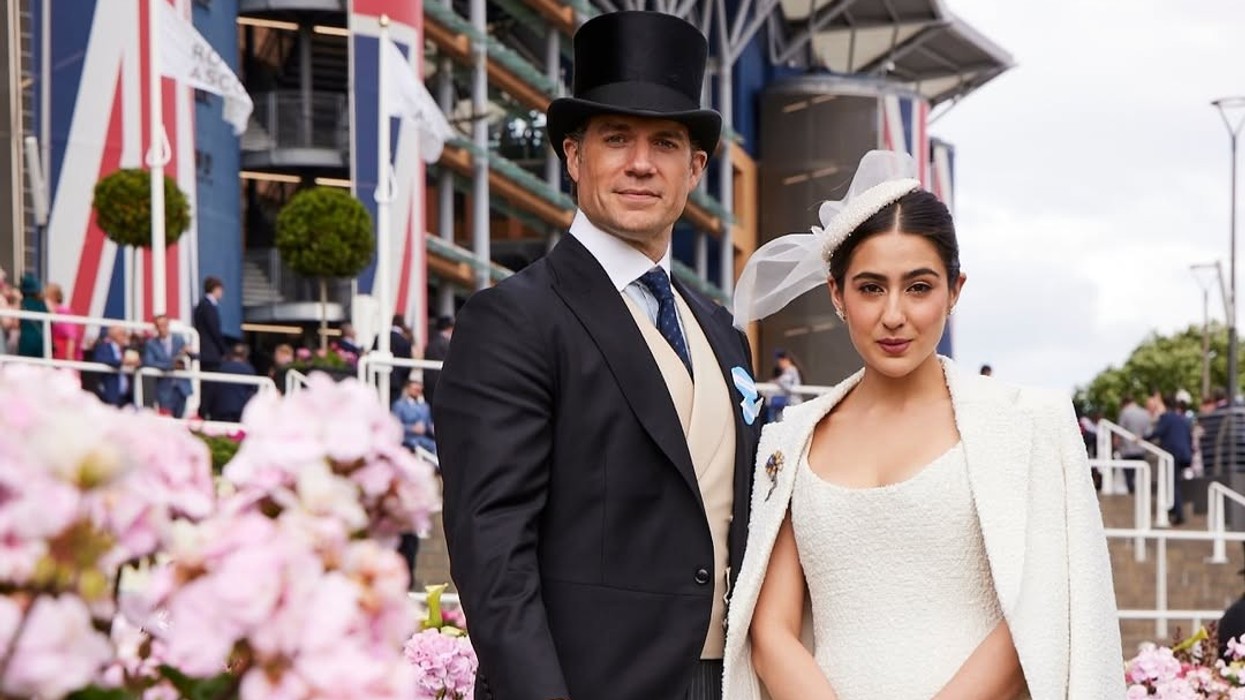 Henry Cavill and Sara Ali Khan