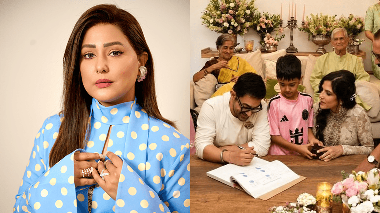 Hina Khan Reacts to Aamir Khan's 3rd Marriage
