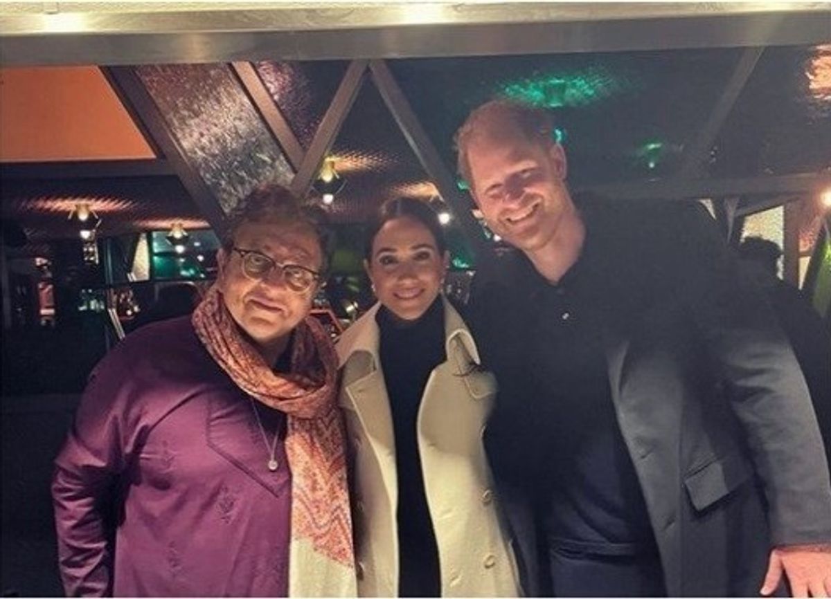 Prince Harry & Meghan dine at Vikram Vij’s iconic Vancouver restaurant