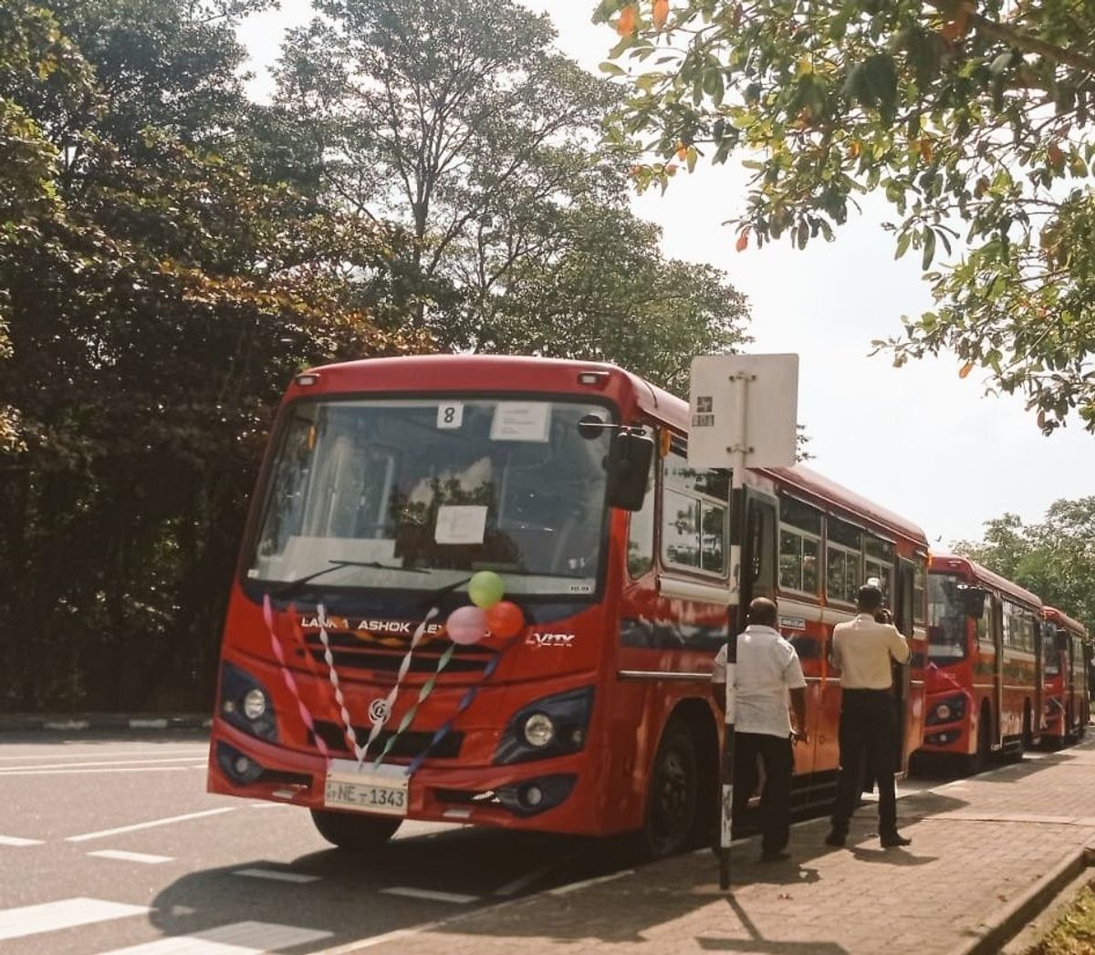 India provides 75 buses to Sri Lanka to support public transport system