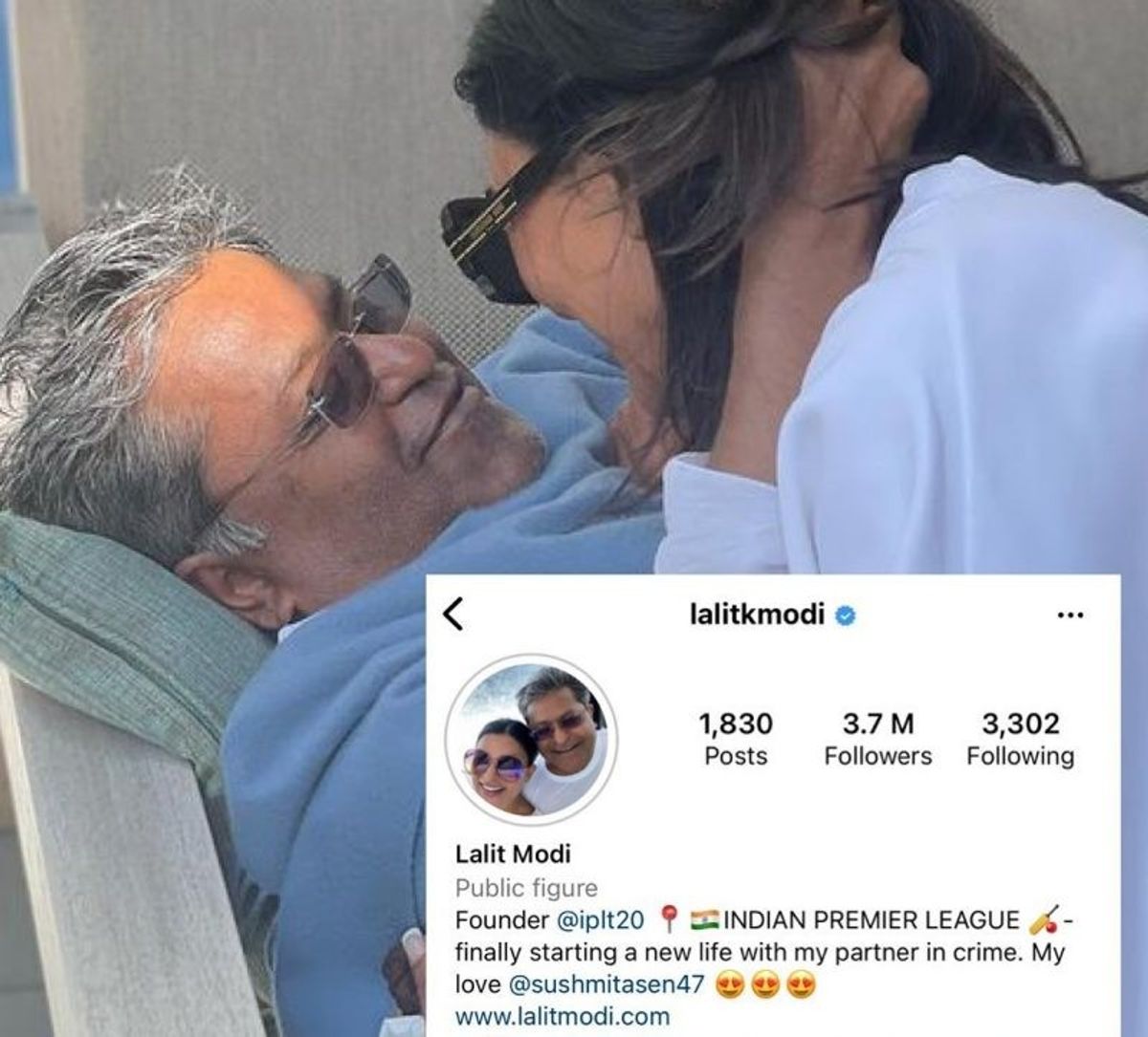 Netizens go on a meme fest after Lalit Modi confirms relationship with Sushmita Sen
