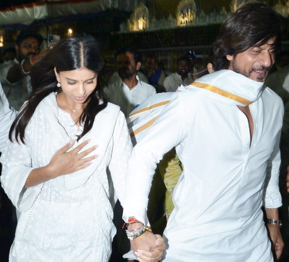 SRK visits Sri Venkateswara Swamy temple in Tirupati ahead of ‘Jawan’ release