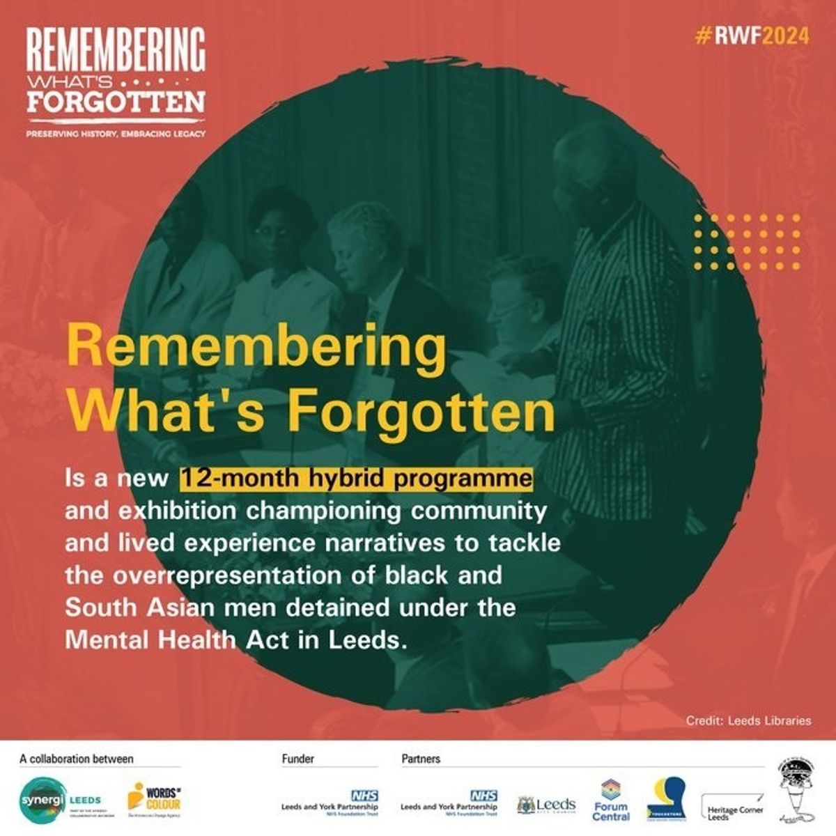 Hybrid exhibition to address racial injustice and inequalities in mental health