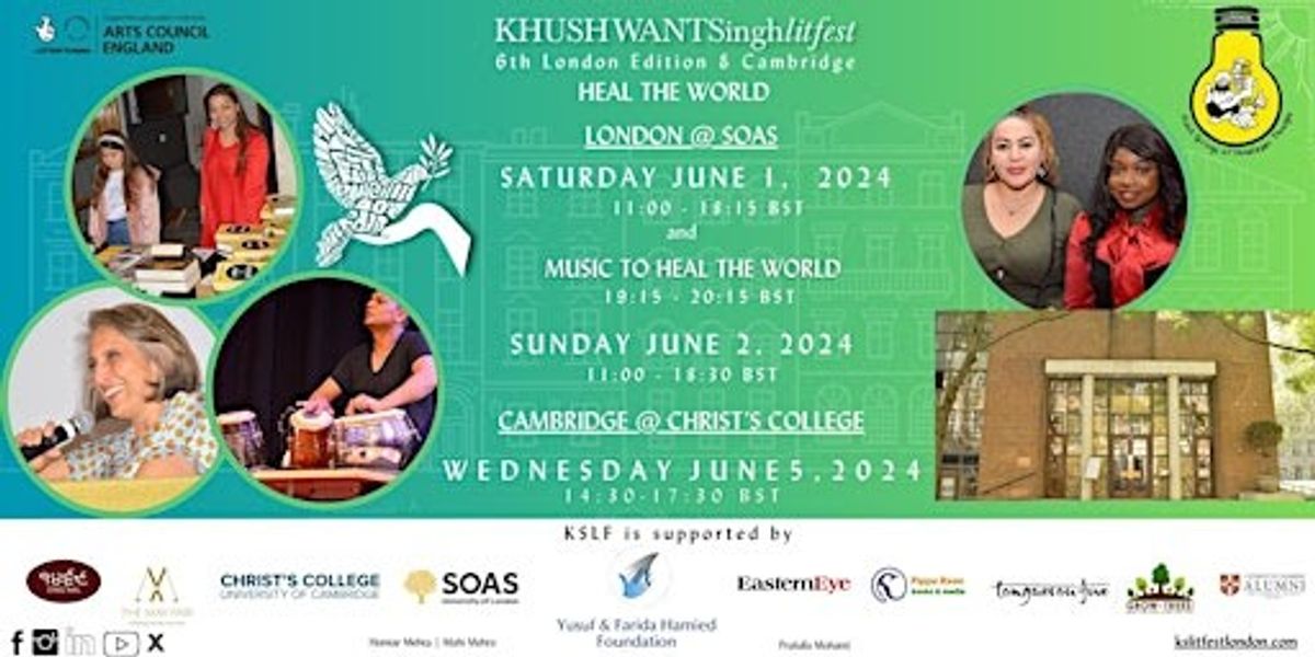 Christ’s College Cambridge to host Khushwant Singh LitFest 1st edition