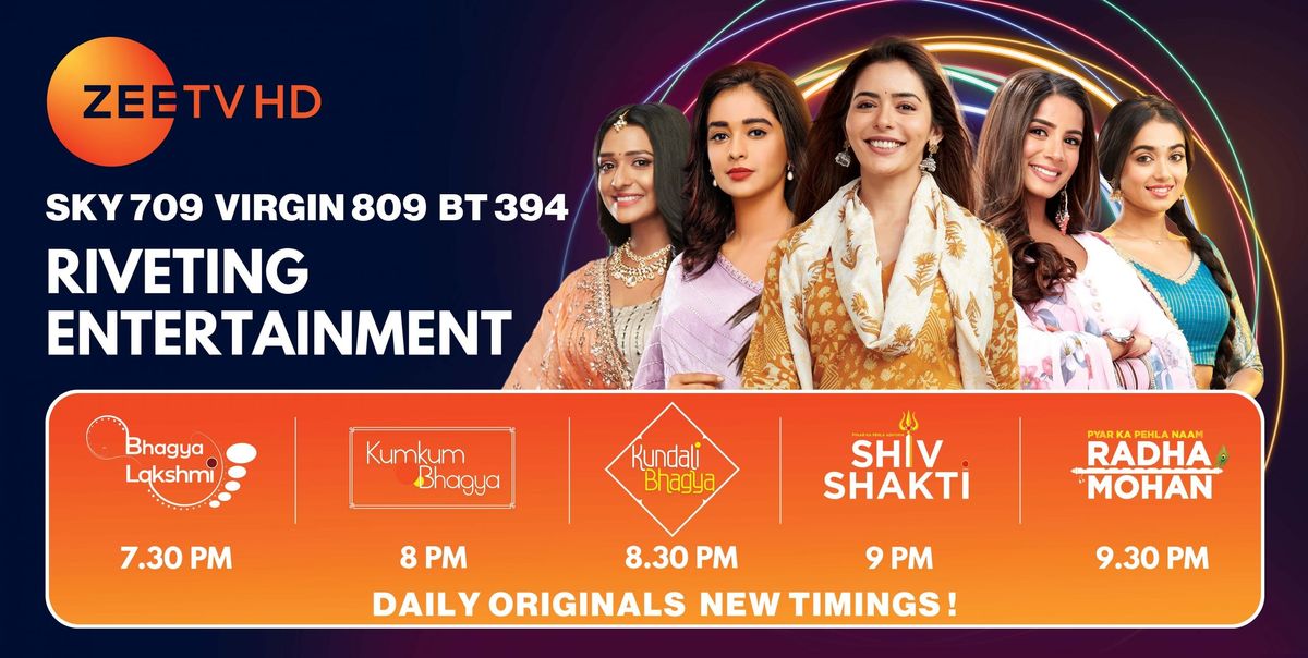 Zee UK Unveils Exciting Lineup Revamp to Engage and Delight UK Audiences