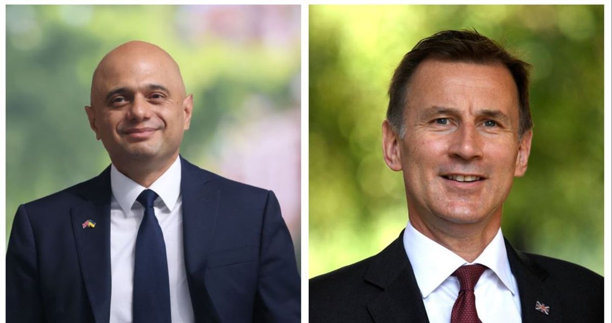 Javid, Hunt pledge tax cuts as they launch leadership bids