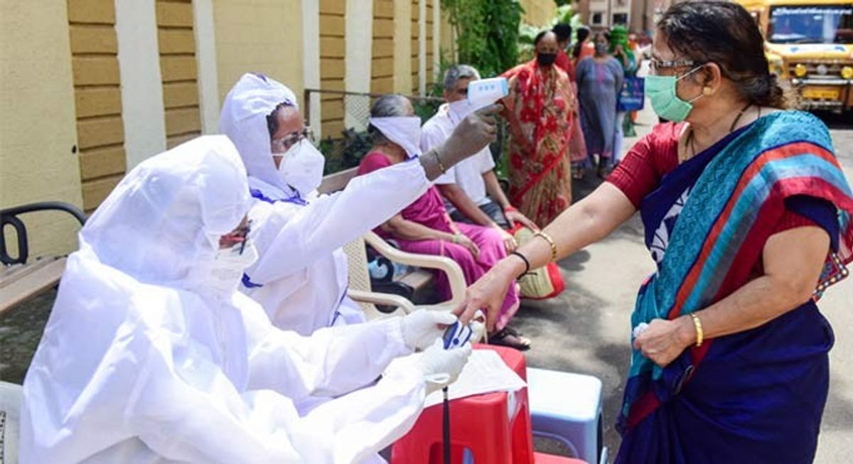 Record spike of 28,701 COVID-19 cases takes India's tally to 8,78,254