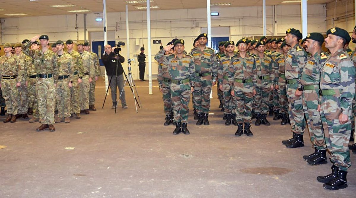 India, UK begin joint military exercise in Salisbury Plain
