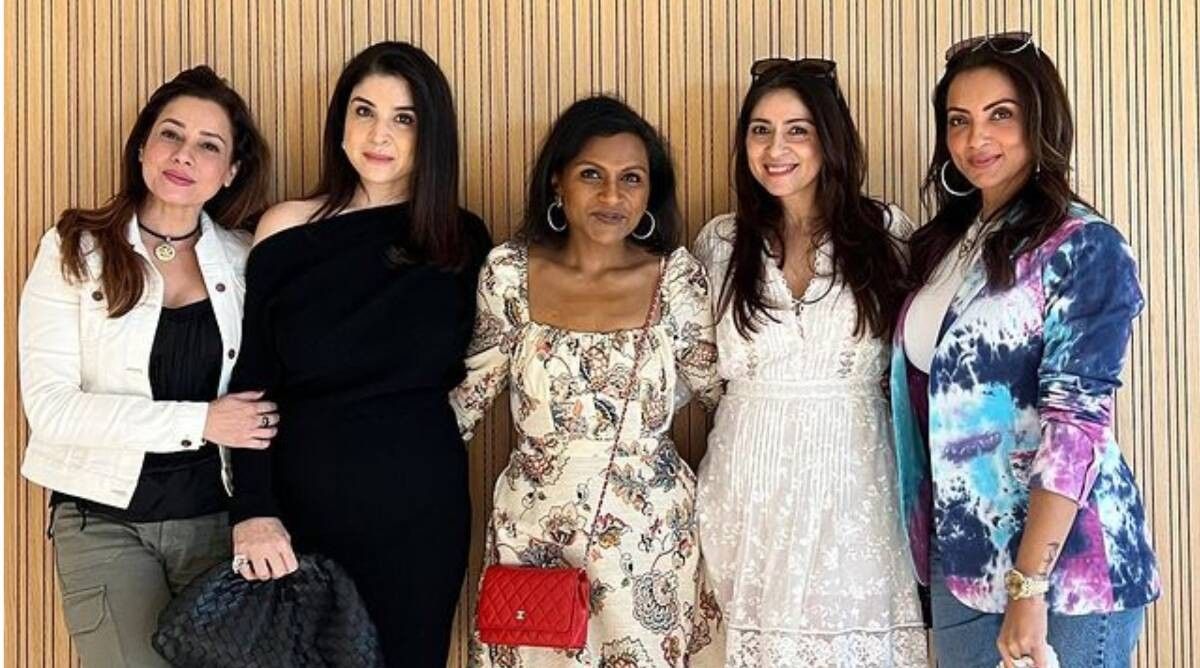 Bollywood wives’ date with Mindy Kaling, see pics