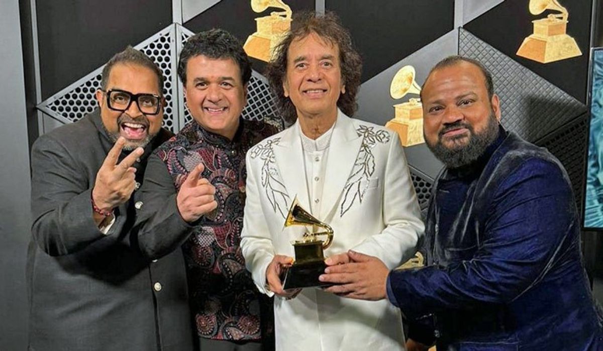 Fusion band Shakti wins best global music album at Grammy