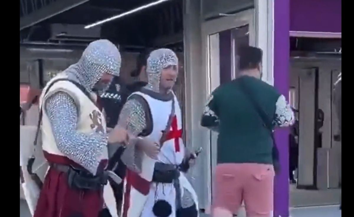 England World Cup fans banned from wearing crusader costumes in Qatar