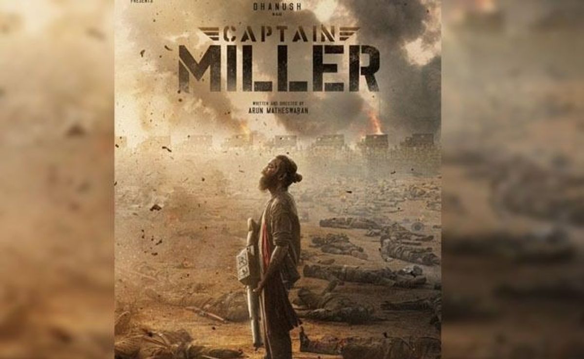 Dhanush unveils first look of his next ‘Captain Miller’
