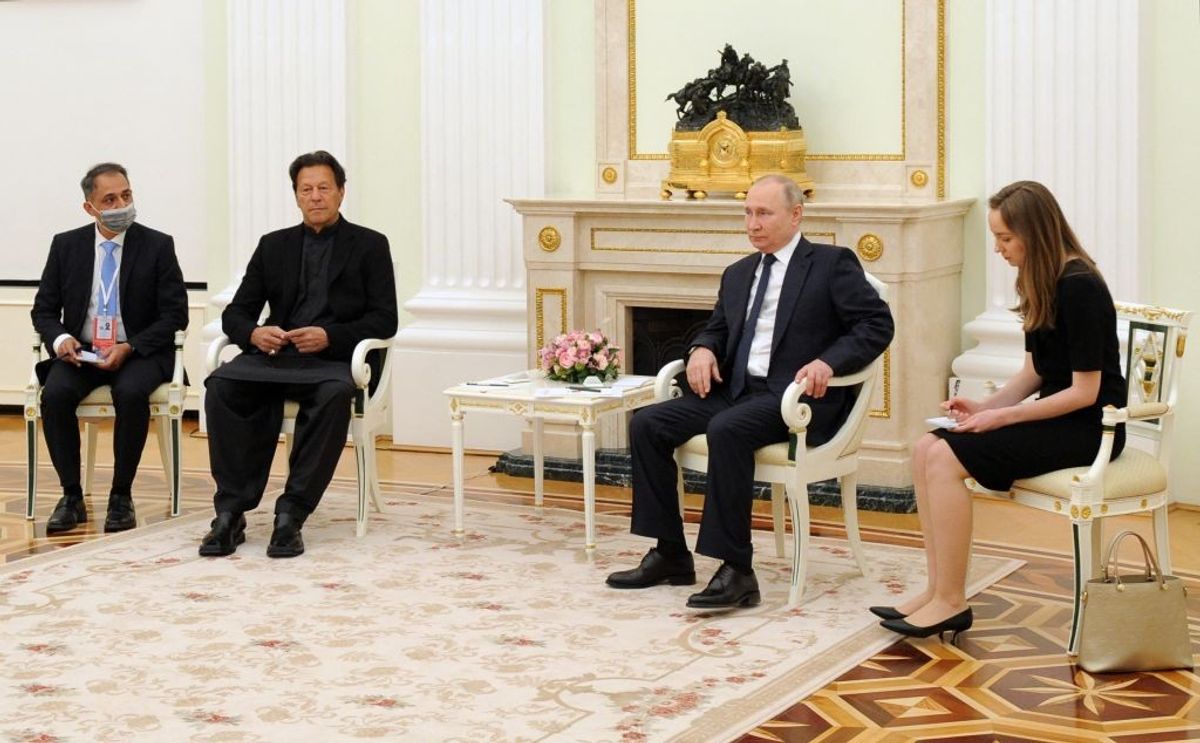 Imran Khan, Putin discuss Ukraine and south Asia