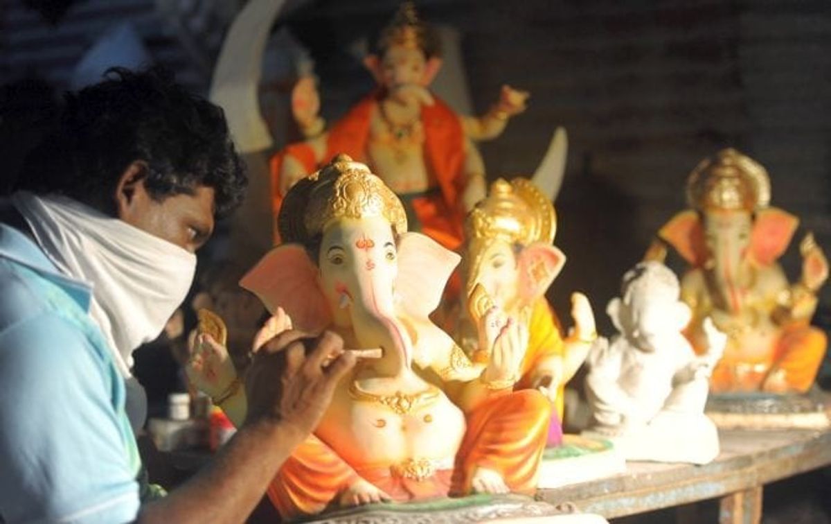 BMC restricts gathering for home installation of Ganesh idols