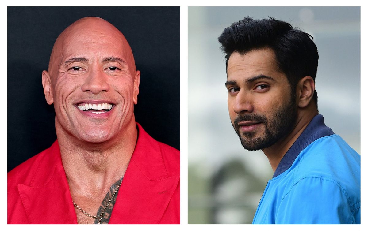 Internet goes berserk as Dwayne Johnson asks Varun Dhawan ‘let me know what you think of Black Adam and keep kicking a**’ in a friendly Twitter banter