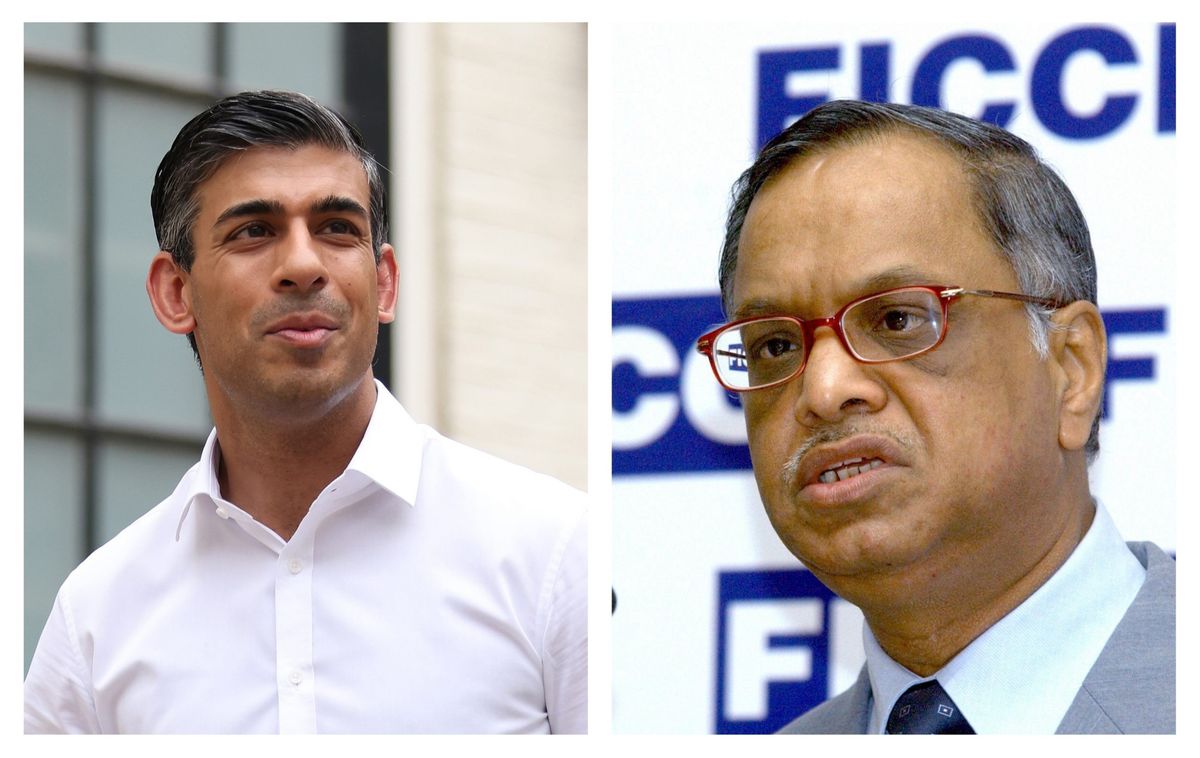 Rishi Sunak praises father-in-law Narayana Murthy: ‘He came from nothing and just had dream’