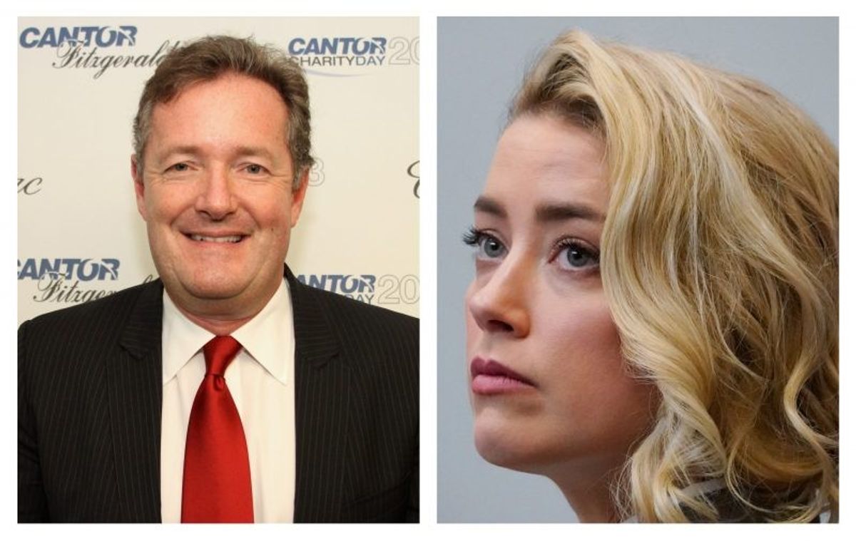 ‘Stop playing the victim’: Piers Morgan slams Amber Heard after she talks about facing backlash