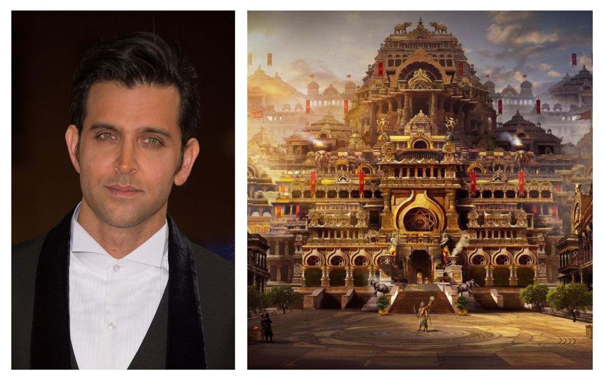 Hrithik Roshan extends best wishes to Madhu Mantena as he announces magnum opus Mahabharata at the global Disney event D23 Expo