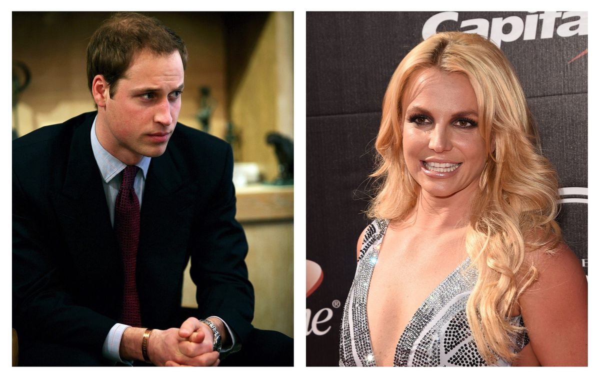 Prince William ‘cyber-dated’ Britney Spears before he met Kate Middleton