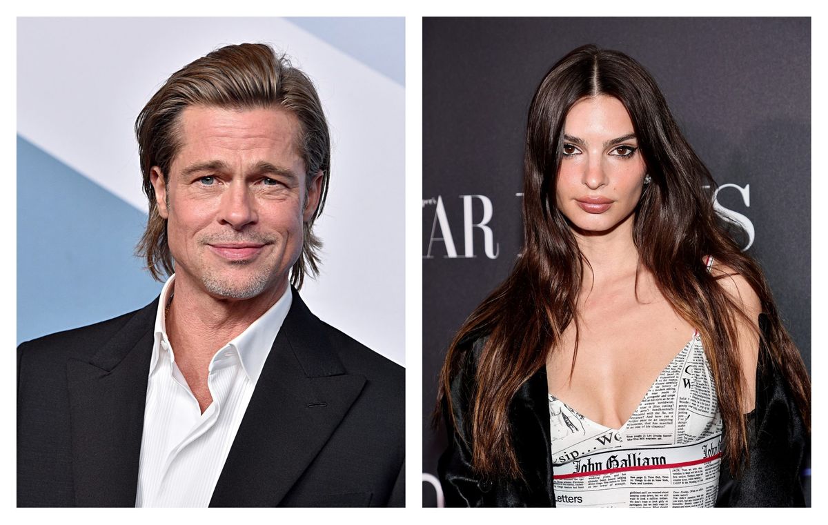 Is Brad Pitt keeping his romance with Emily Ratajkowski low-key as he worries Angelina Jolie will badmouth him to kids?