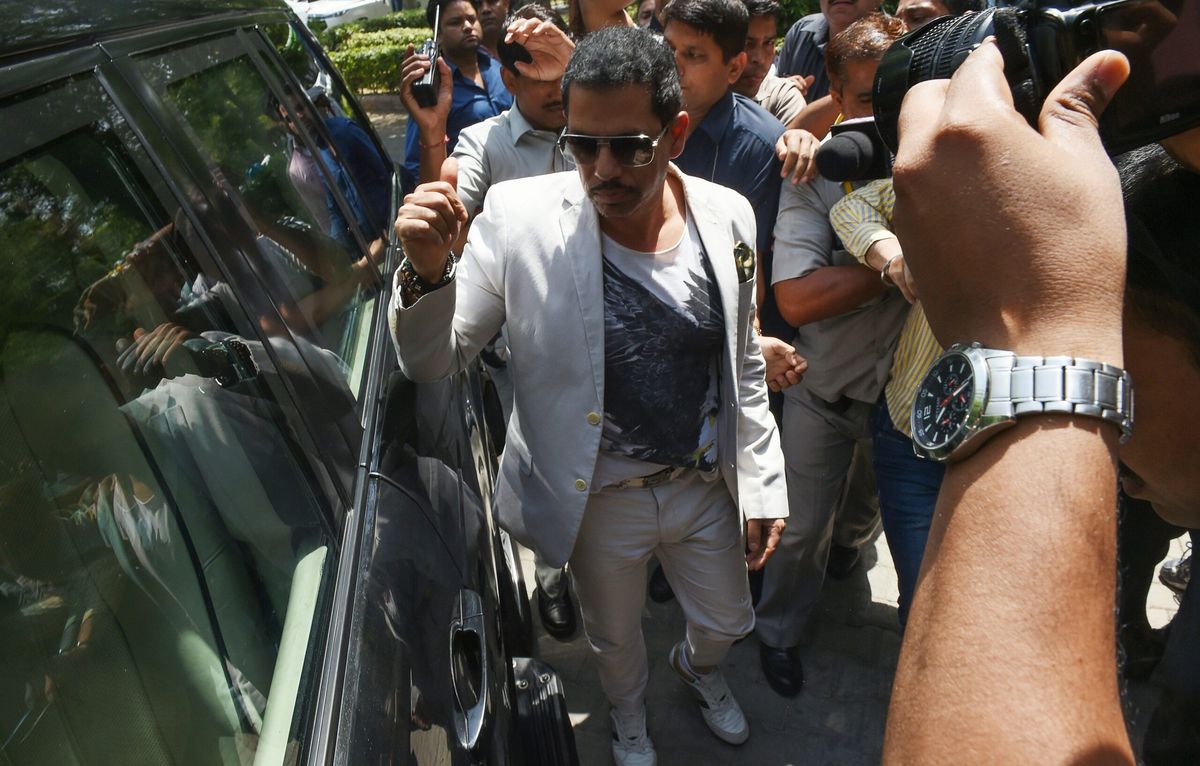 Robert Vadra linked to London property under money laundering probe