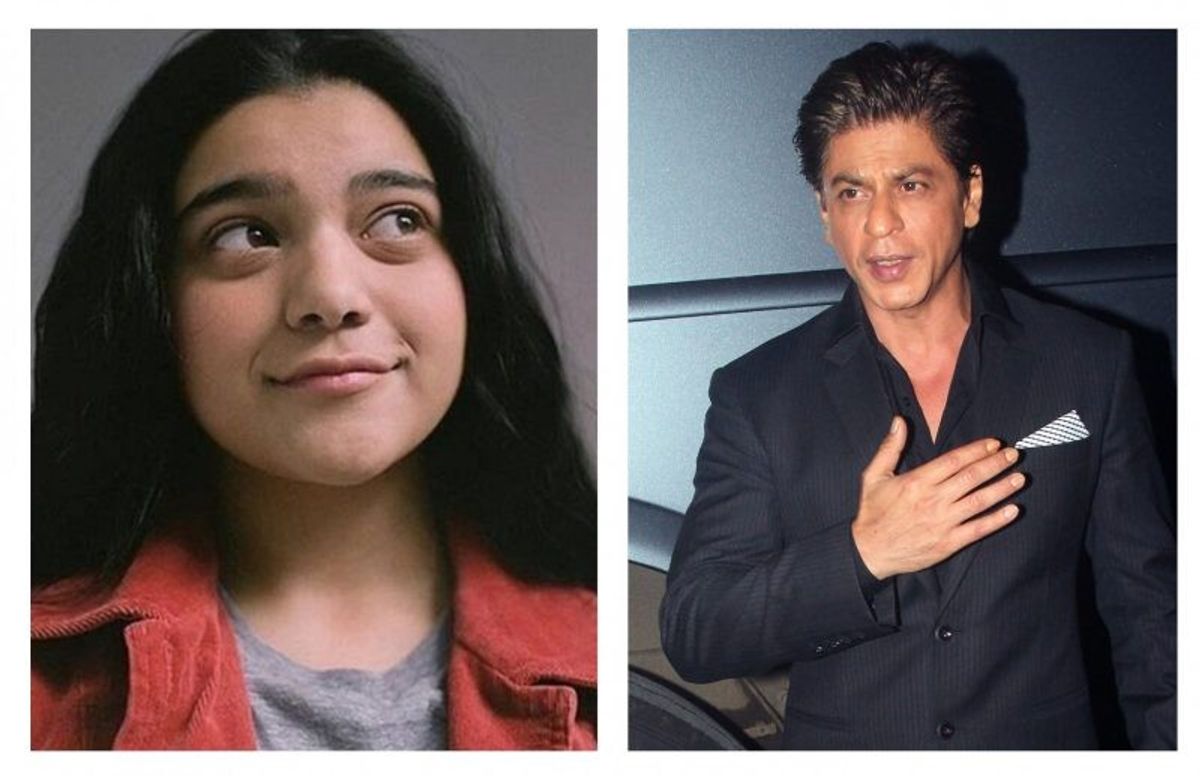 Marvel newest superhero, Ms Marvel, is a bona fide fan of superstar Shah Rukh Khan