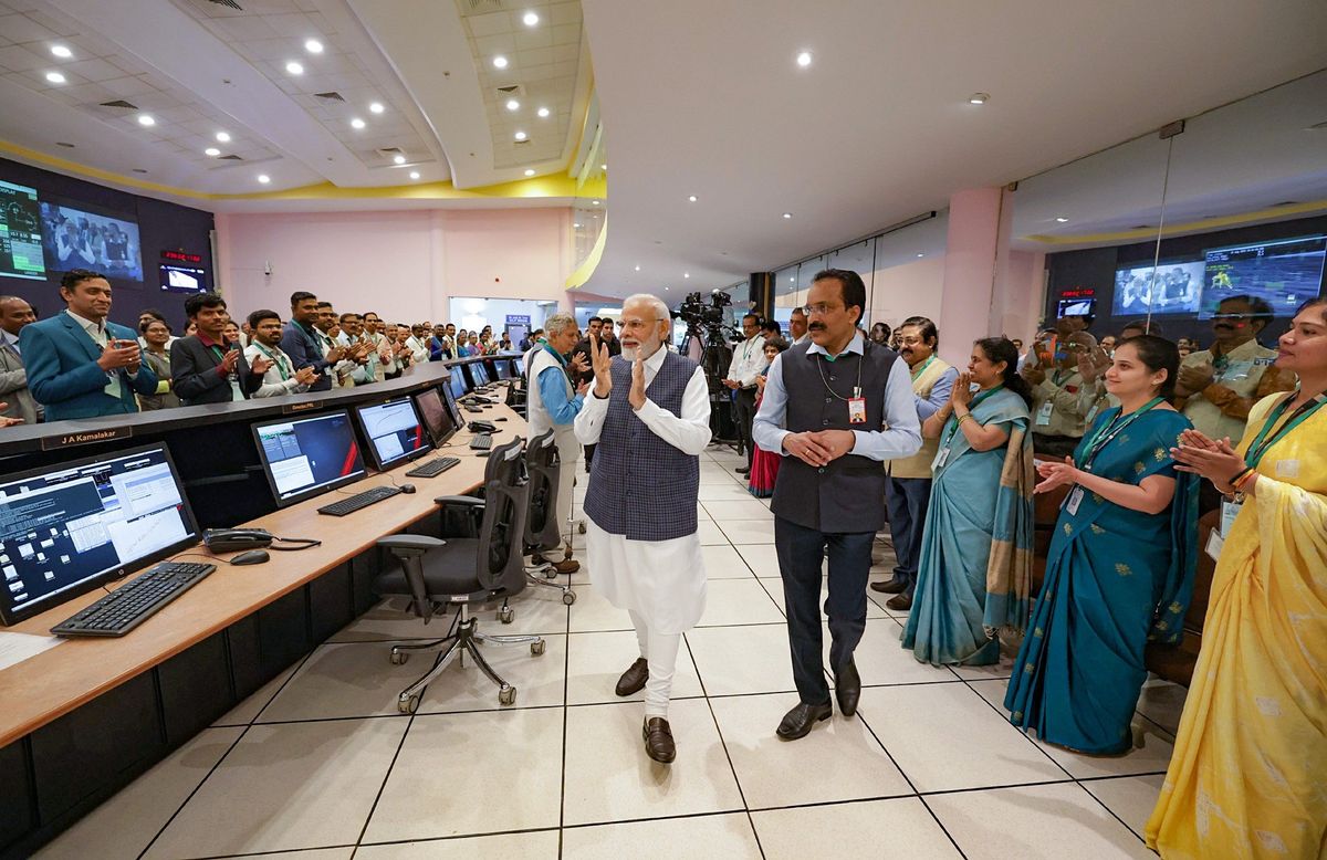 Women power in spotlight after India’s moon landing