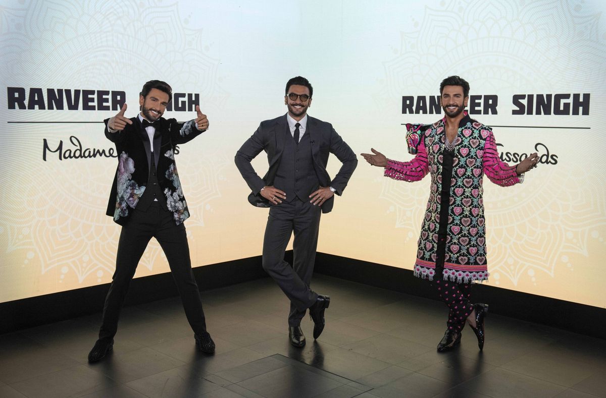 Ranveer Singh launches new figures at Madame Tussauds