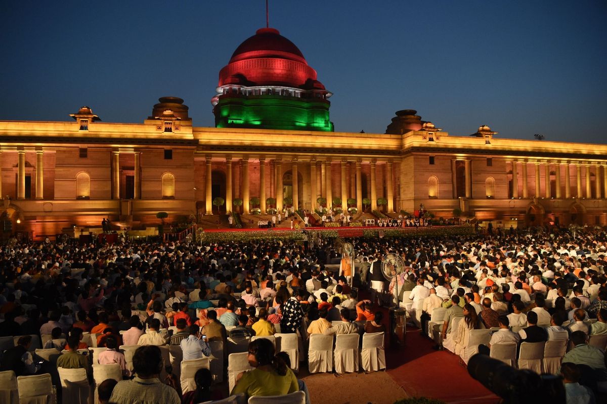 Coronavirus case detected at workers’ quarters in India’s presidential palace