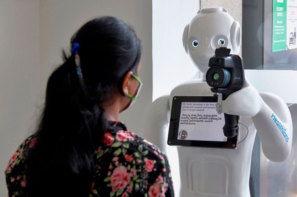Pandemic spurs robots boom in India