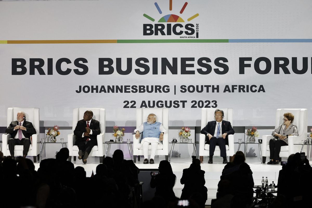 Leaders of BRICS nations open summit in Johannesburg