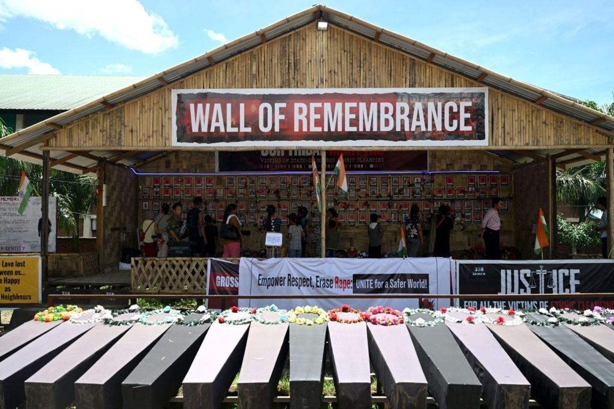 Mass burial unveils tragic toll of violence in India's Manipur